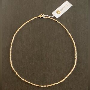 Gorjana 18K Gold Plated Poppy Gem Citrine Beaded Necklace 233-106-27-G